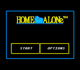 Home Alone Title Screen